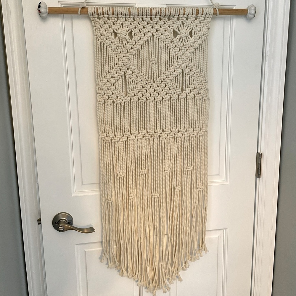 Macrame wall decor